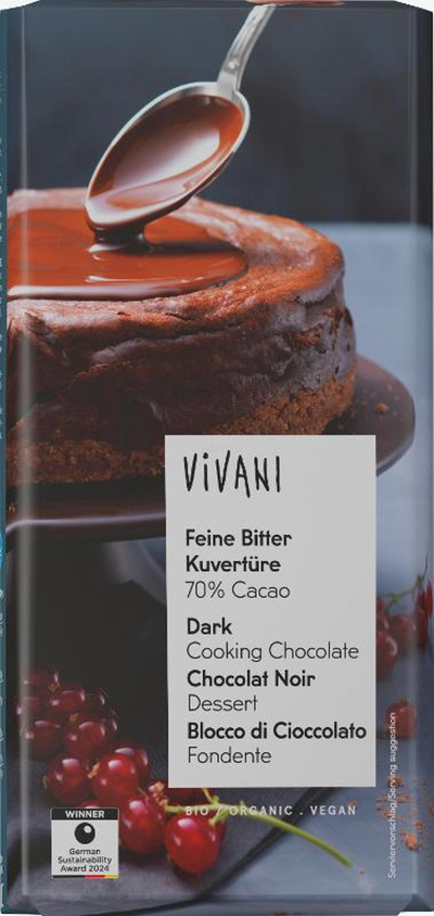 Produktfoto zu Feine Bitter Kuvertüre