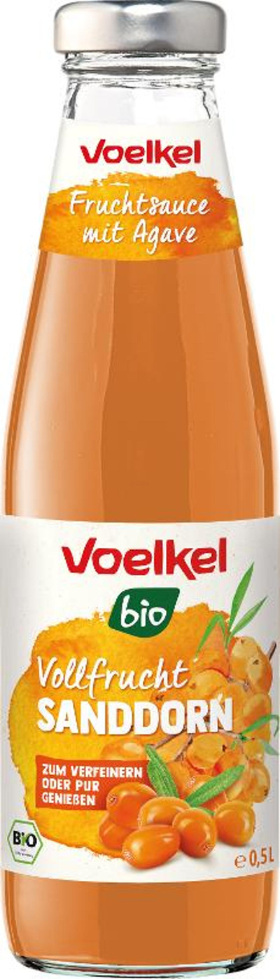 Produktfoto zu Sanddorn Vollfrucht mit Agave