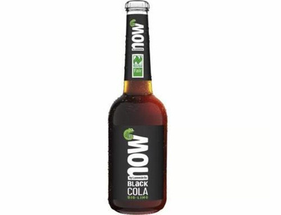 Produktfoto zu now Black Cola, 10 x 0,33  ltr