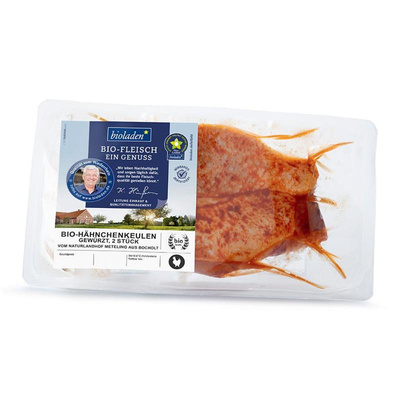 Produktfoto zu b*Hähnchenkeulen, gewürzt 2 St
