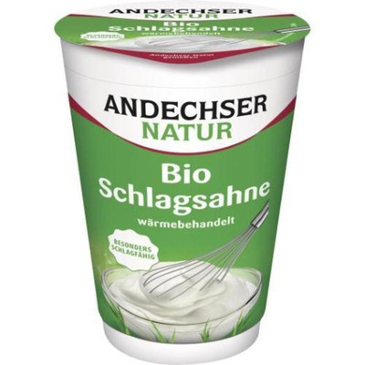 Produktfoto zu Schlagsahne