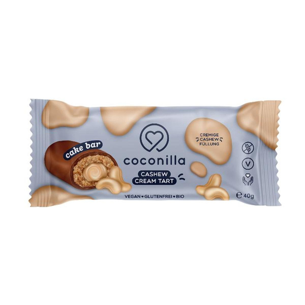 Produktfoto zu Cake Bar Cashew Cream Tart