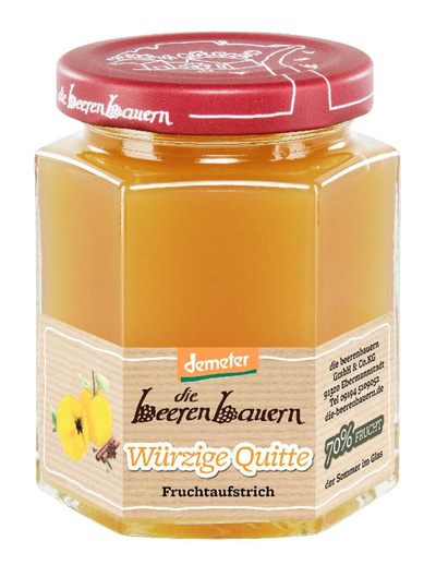 Produktfoto zu Fruchtaufstrich würzige Quitte