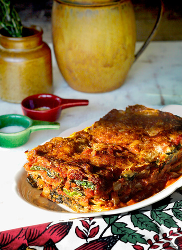 Rezeptbild für Spinat-Lasagne