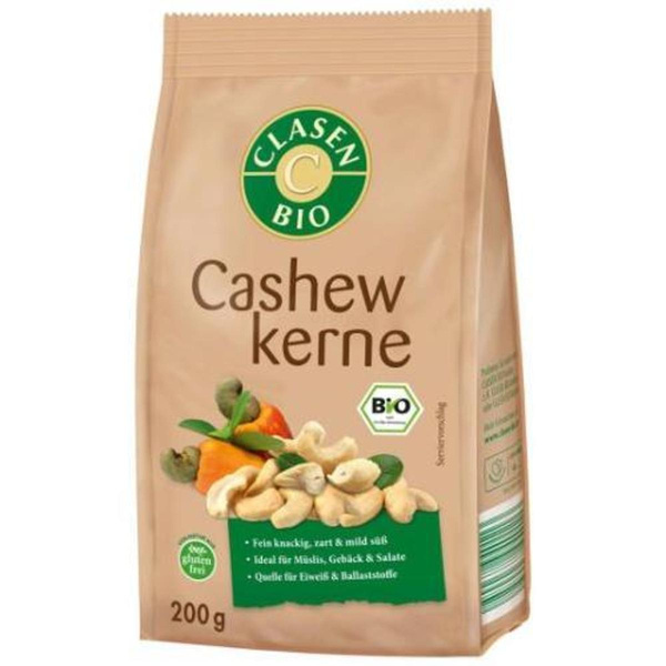 Produktfoto zu Cashewkerne CLASEN Bio