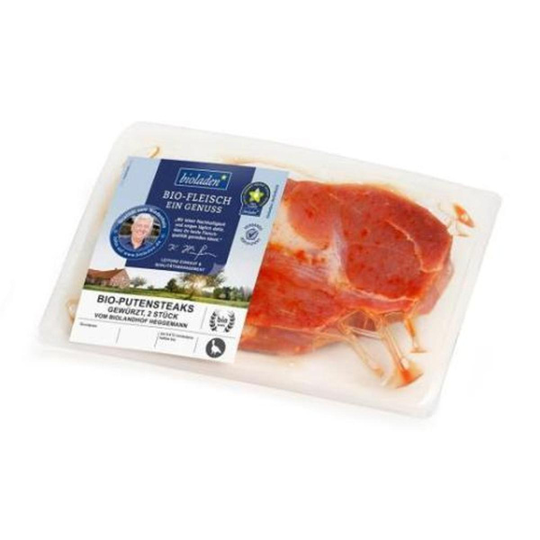 Produktfoto zu Putensteaks Oberkeule (gewürzt)