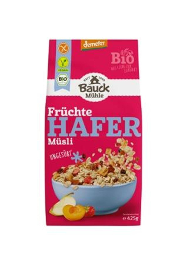 Produktfoto zu Bauck Mühle Hafer Müsli Früchte