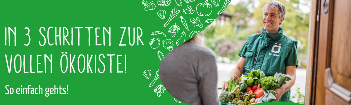 in 3 Schritten zur vollen Ökokiste