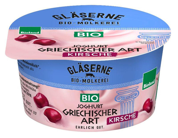 Produktfoto zu Joghurt griechische Art Kirsche
