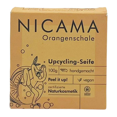 Produktfoto zu Upcycling Peelingseife Orangenschale