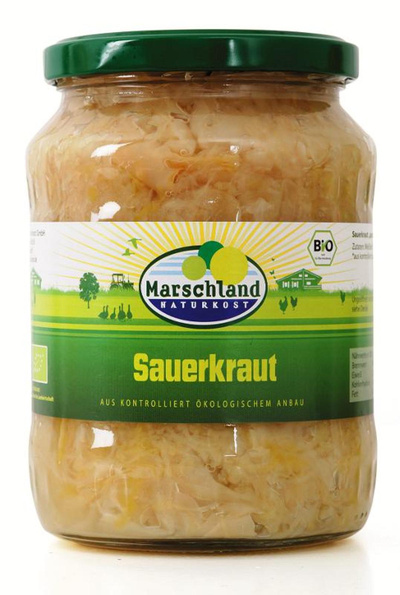 Produktfoto zu Sauerkraut im Glas
