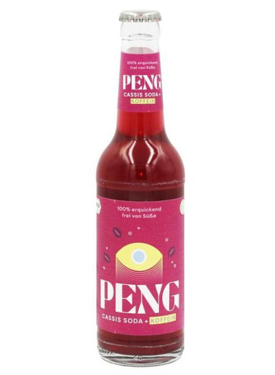 Produktfoto zu Cassis Soda mit Koffein