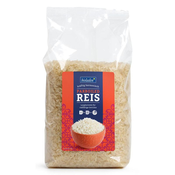 Produktfoto zu Parboiled Reis (weiß), 1 kg