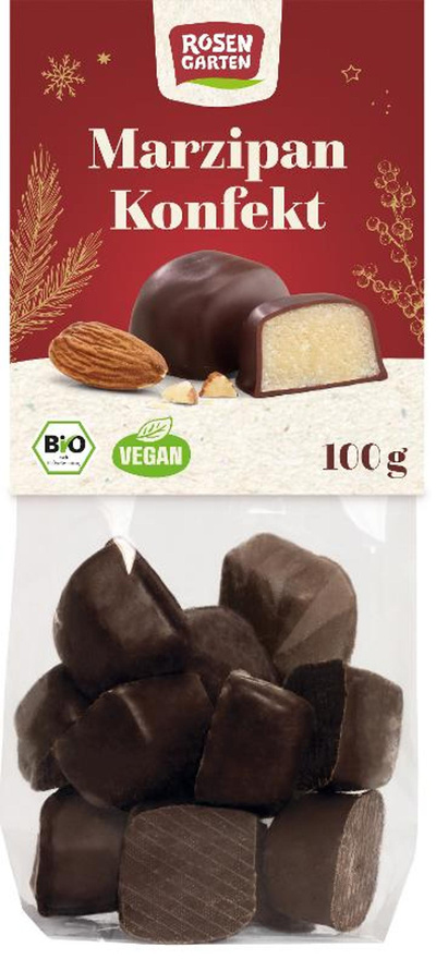 Produktfoto zu Marzipan Konfekt Zartbitter