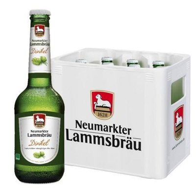 Produktfoto zu Lammsbräu Dinkelbier Kasten