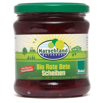 Produktfoto zu Rote Bete Scheiben