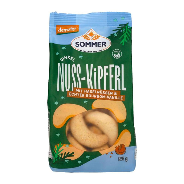Produktfoto zu Dinkel Nuss-Kipferl