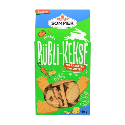 Produktfoto zu Dinkel Rübli Kekse mit Karotte