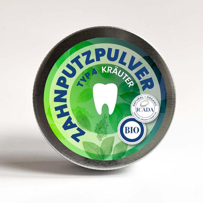 Produktfoto zu Zahnpulver Pulver Kräuter Typ 4