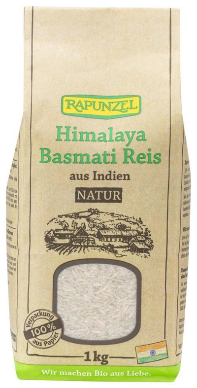 Produktfoto zu Basmati Reis natur, 1 kg