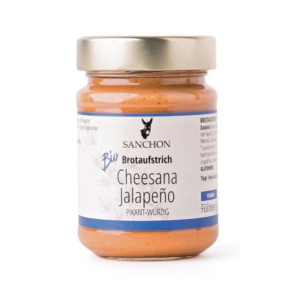 Produktfoto zu Brotaufstrich Cheesana Jalapeño
