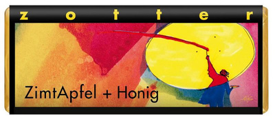 Produktfoto zu Zotter ZimtApfel + Honig