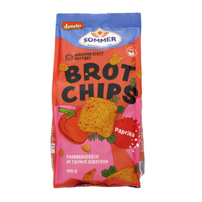 Produktfoto zu Brot-Chips mit Paprika und Chili