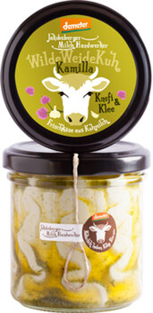 Produktfoto zu Kamilla Frischkäse Knofi Klee