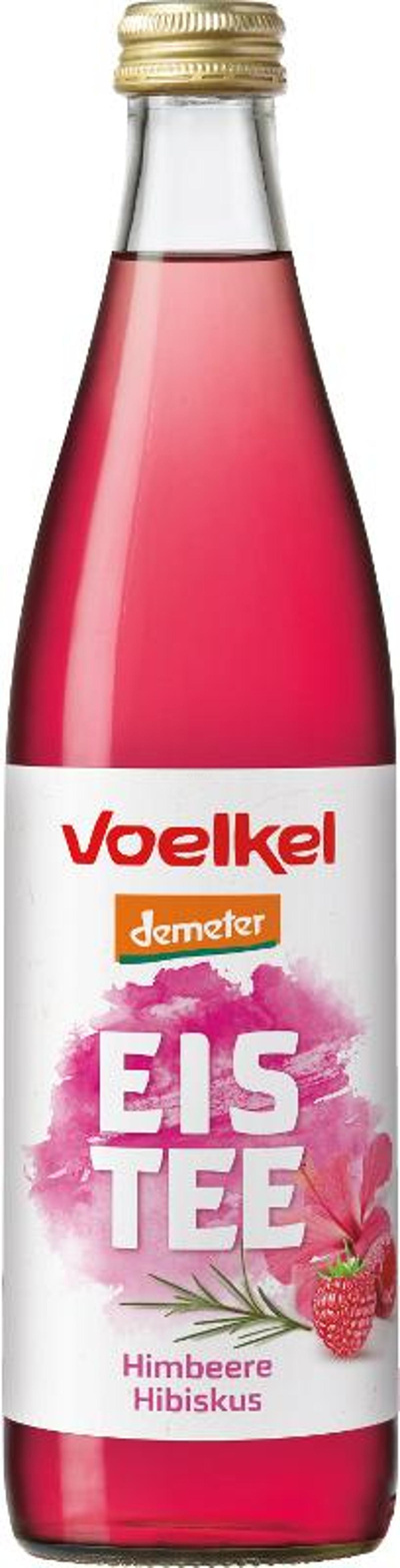 Produktfoto zu Fairer Eistee Himbeere Hibiskus